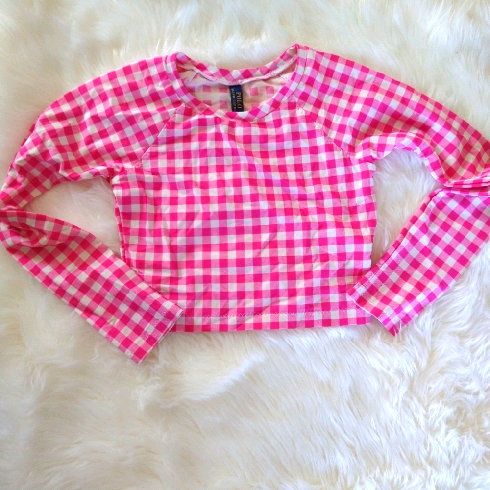 Ralph lauren girls rash guard
